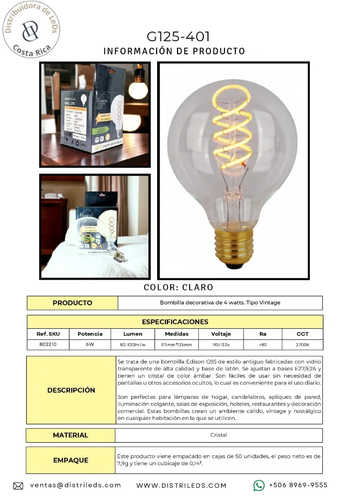 Bombillo G125-401 claro.webp