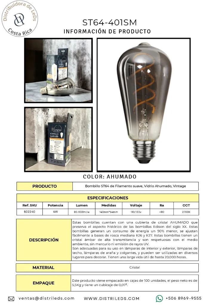 Bombillo ST64-401SM.webp
