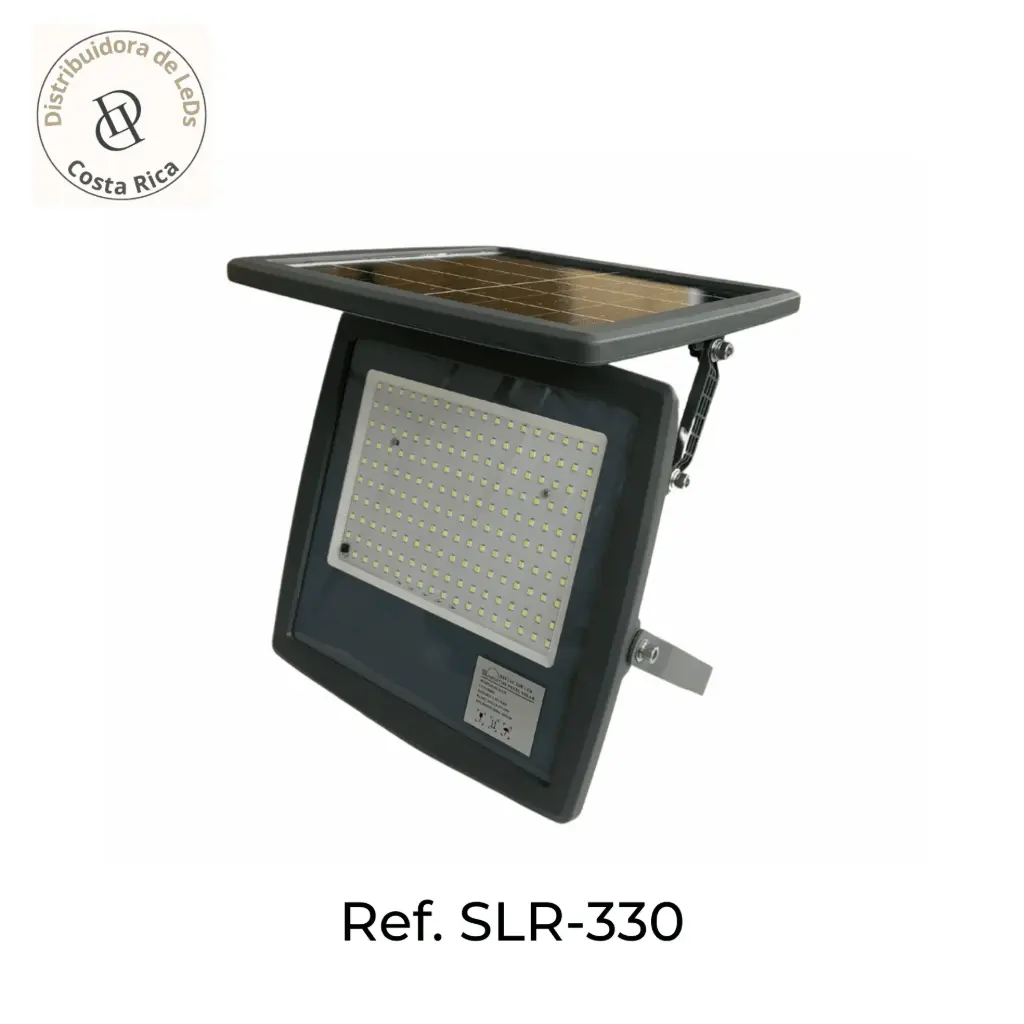 Reflector LED Solar 1100 Lúmenes Exterior – Ref SLR-330