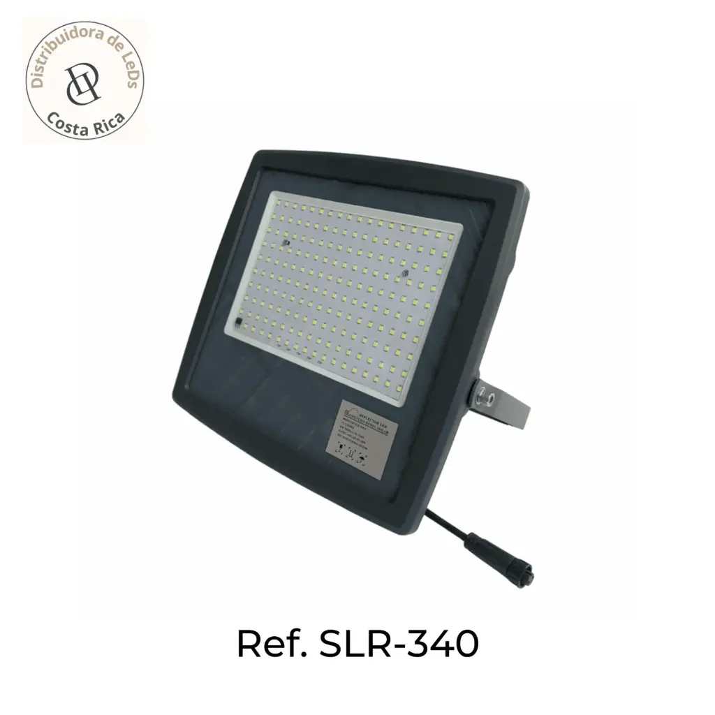 Reflector LED Solar 1700 Lúmenes Exterior – Ref SLR-340