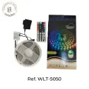 5 Meter LED Strip Kit 5050 RGB Multicolor Decoration – Ref WLT-5050