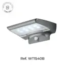 Lámpara Solar LED con Sensor de Movimiento Exterior – Ref WT1540B