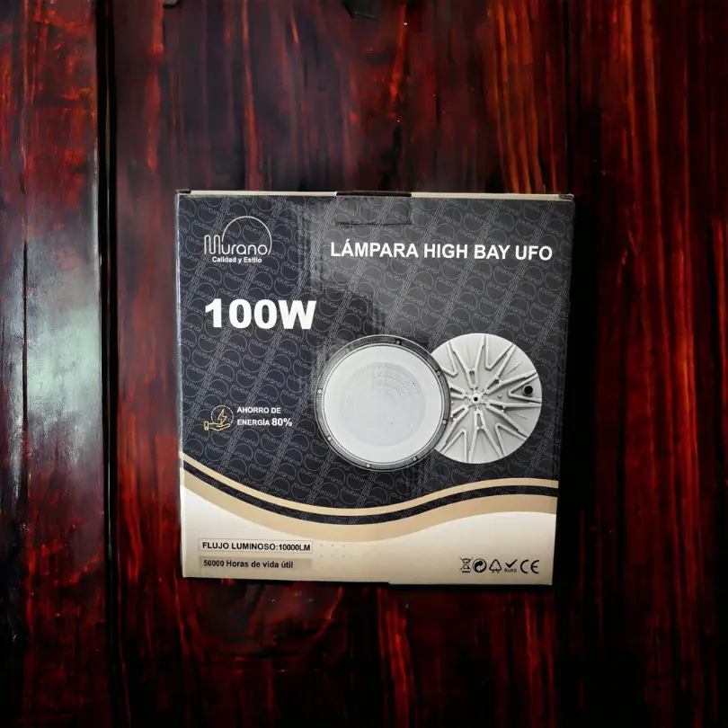 [SKU107080] Industrial UFO High Bay LED Lamp White Light 6500K Different watts – Ref WT-HB015 (100W)