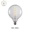 Decorative LED Bulb DNA 3.5W Clear-Amber and Smoke  2000K – Ref DNA