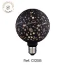 Bombillo LED Decorativo Globo Negro 6W 1800K – Ref G125B-C1