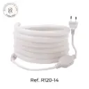 Rollo de Cinta LED Neón Redonda 50 Metros 110-130V  Exterior – Ref R120-14